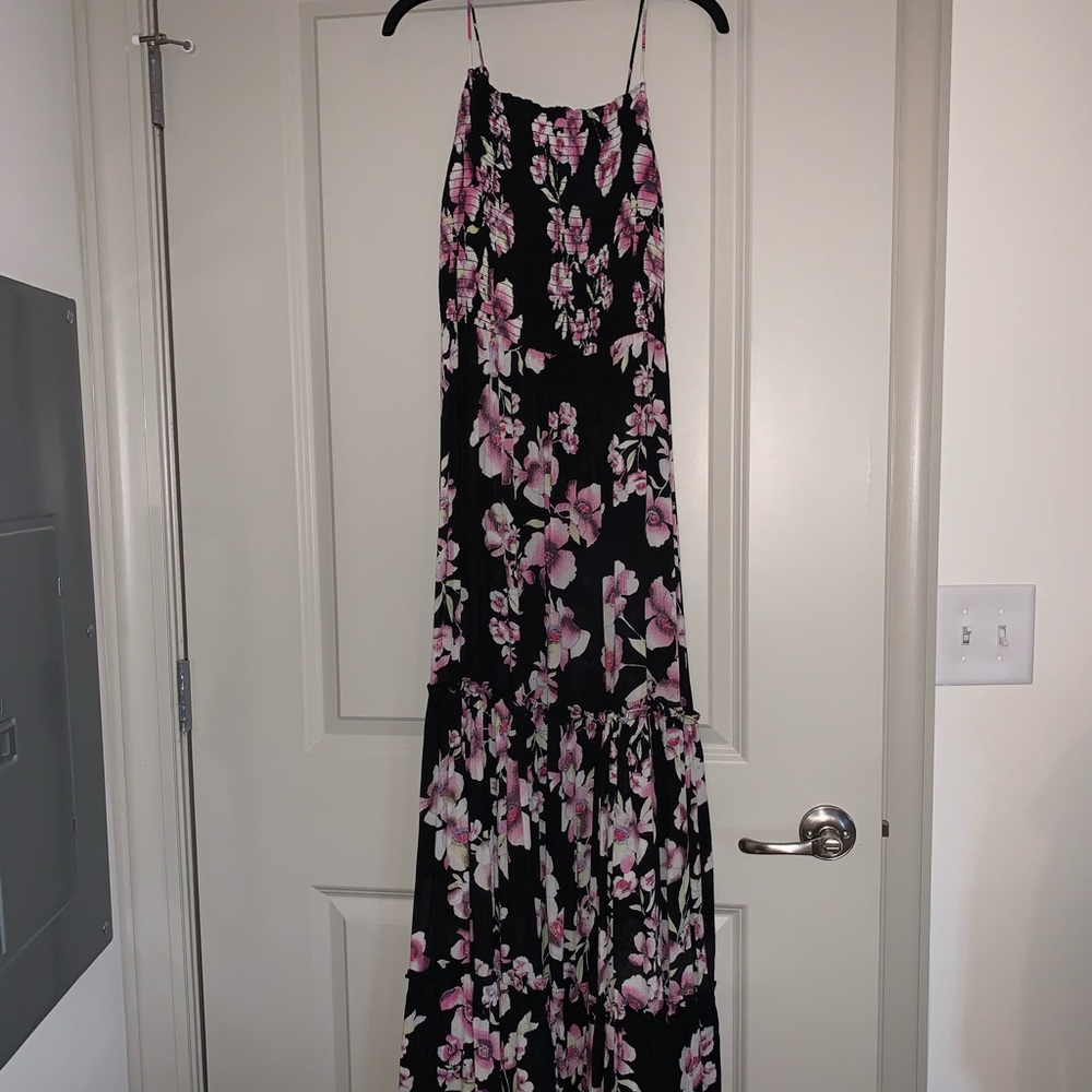 Free People floral maxi dress
